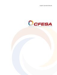 Graphic Standards Manual - CFESA