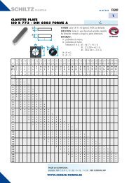 1 CLAVETTE PLATE ISO R 773 - DIN 6885 FORmE ... - Schiltz-norms