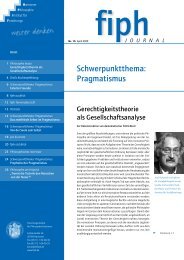 JOURNAL - Forschungsinstitut für Philosophie Hannover