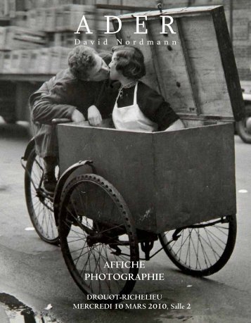 AFFICHE PHOTOGRAPHIE - catalogue drouot. com