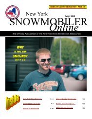 Bulk Sign Order Info â Page 13! - New York State Snowmobile ...