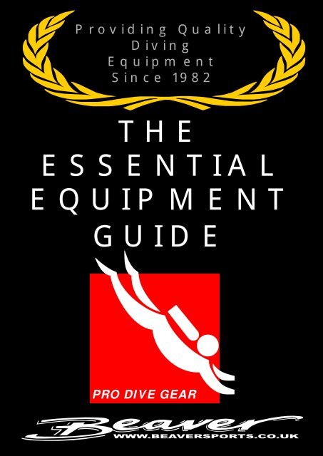 THE ESSENTIAL EQUIPMENT GUIDE