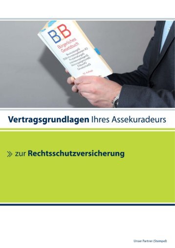 Vertragsgrundlagen Ihres Assekuradeurs