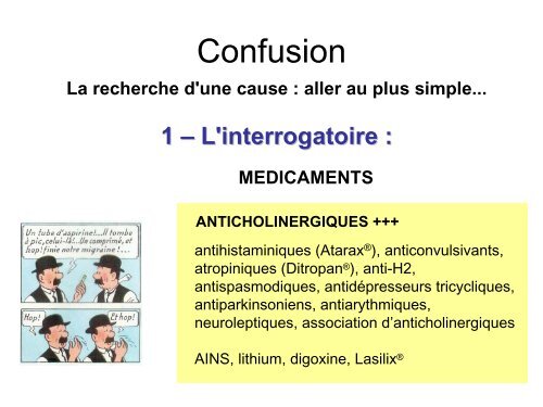 Patient Ã¢gÃ© agitÃ© - FMC de Tours