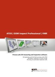 ATOS | GOM Inspect Professional | VMR