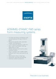 HOMMEL-ETAMIC FMS series Form measuring systems