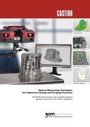 Optical Measuring Techniques for Industrial Casting and Forging Processes