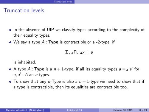 Homotopy Type Theory For Dummies