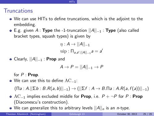 Homotopy Type Theory For Dummies