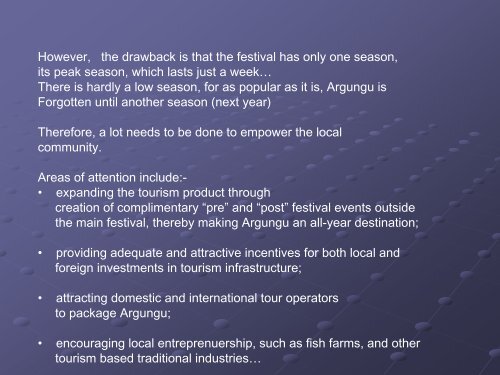 THE CONTRIBUTION OF ARGUNGU FISHING AND CULTURAL FESTIVAL TO POVERTY REDUCTION