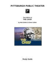 THE CHIEF - Pittsburgh Public Theater