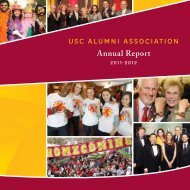 USC Alumni Association Annual Report