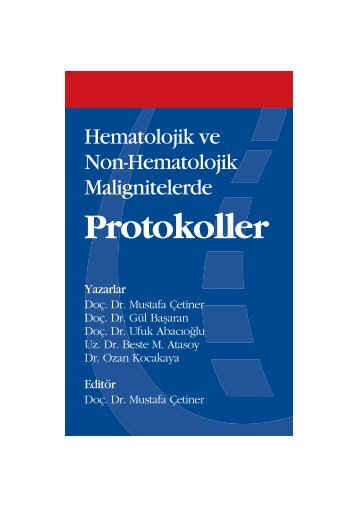 Protokoller - Mustafa Nevzat - Onkoloji