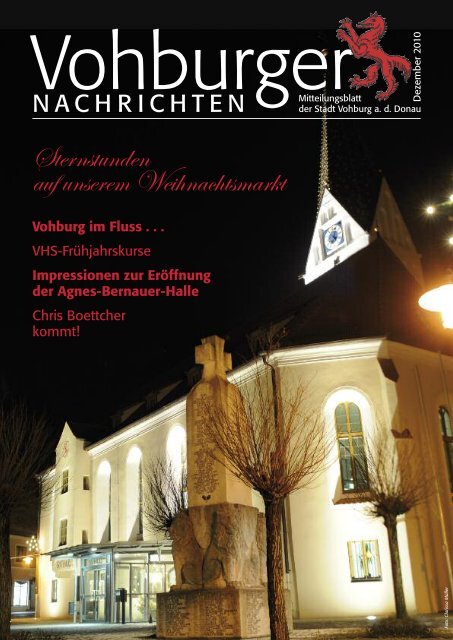 Sternstunden auf unserem Weihnachtsmarkt - Stadt Vohburg