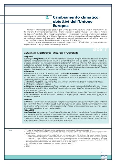 cambiamento climatico e valutazione ambientale strategica guida ...