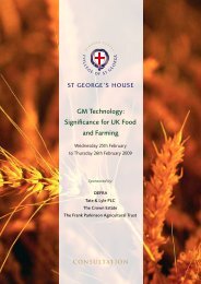 GM Technology Significance for UK Food and Farming