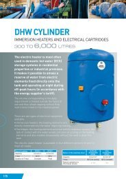 DHW CYLINDER