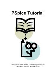 PSpice Tutorial - TU Berlin