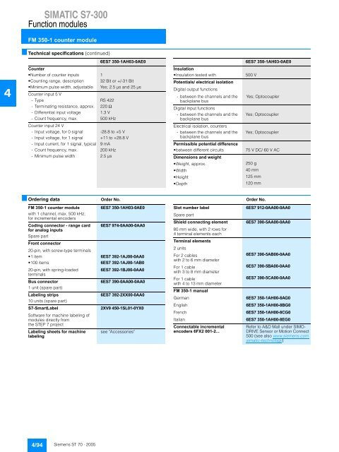 simatic s7-300 - megaelektrik.net