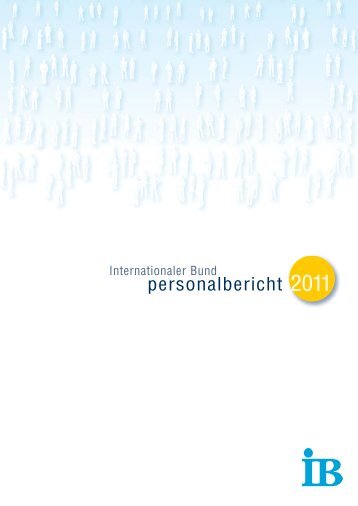 Personalbericht der IB-Gruppe - Internationaler Bund
