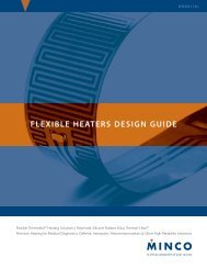 FLEXIBLE HEATERS DESIGN GUIDE