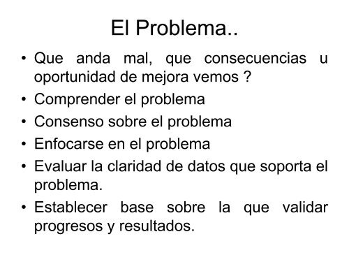 Metodologías para la Resolución de Problemas