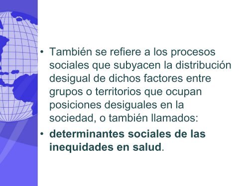 Determinantes sociales del VIH-Sida