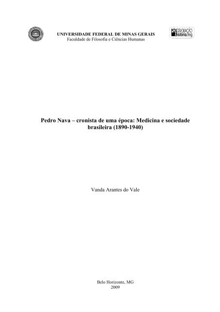 tese - vanda do vale arantes - ufmg - Biblioteca Digital de Teses e ...