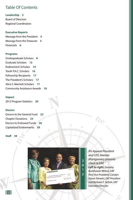 Annual Report - Alpha Kappa Alpha Educational Advancement ...