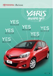 Yaris Hatch - Toyota New Zealand