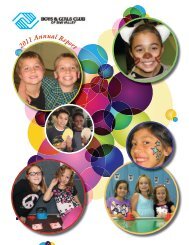 BGC annual report 2011.indd - Boys & Girls Club Of Simi Valley