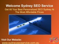 SEO Consultant Sydney | SEO Services Sydney | Sydney SEO Services