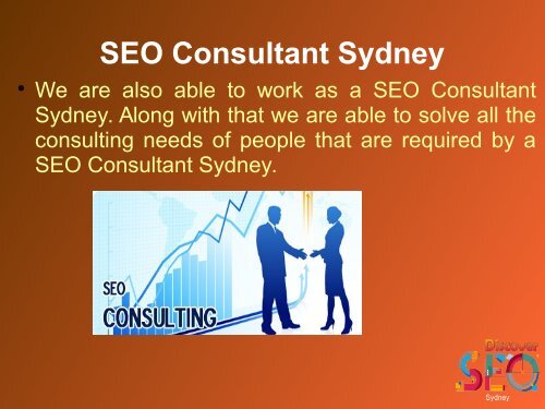 SEO Consultant Sydney | SEO Services Sydney | Sydney SEO Services