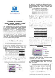 L'industrie maritime mondiale 1970-2000 : Panorama des ... - Isemar