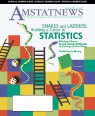 Mollie Orshansky - Amstat News - American Statistical Association