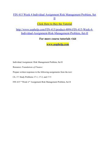 ah531 financial management week 1 assignment Discussion 1: an overview of financial management a using the company that you have selected for assignment no 1 financial research project (due at the end of week 9) week 10 dq 1 multinational financial management. ah531 financial management week 1 assignment Discussion 1: an overview of financial management a using the company that you have selected for assignment no 1 financial research project (due at the end of week 9) week 10 dq 1 multinational financial management.