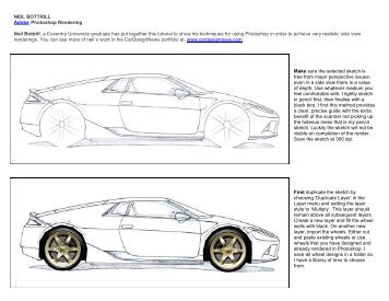 Tutorials Ferrari rendering by - ACDAC