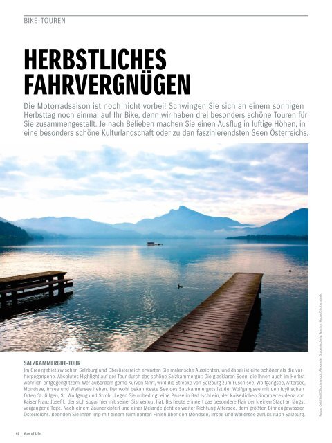 Way of Life Herbst 2015 | Ausgabe 11