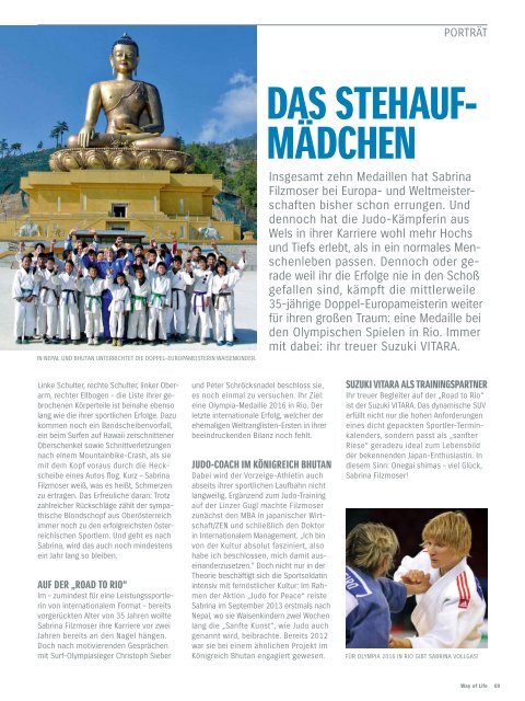 Way of Life Herbst 2015 | Ausgabe 11