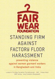 STANDING FIRM AGAINST FACTORY FLOOR HARASSMENT