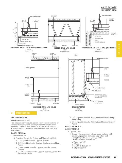 National Gypsum Construction Guide