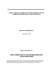 INDIA COMMITTEE OF THE NETHERLANDS (ICN ... - Welthungerhilfe