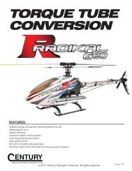 century rc helicopters