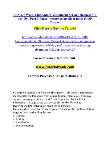 bsa 375 week 2 individual paper essay Bsa 375 individual internet systems technologies paper for more gestalt with individuals and systems paper bsa 375 week 2 individual assignment. bsa 375 week 2 individual paper essay Bsa 375 individual internet systems technologies paper for more gestalt with individuals and systems paper bsa 375 week 2 individual assignment.