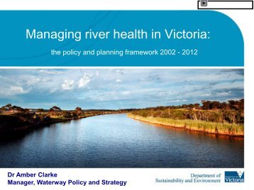 Victorian River Health Strategy