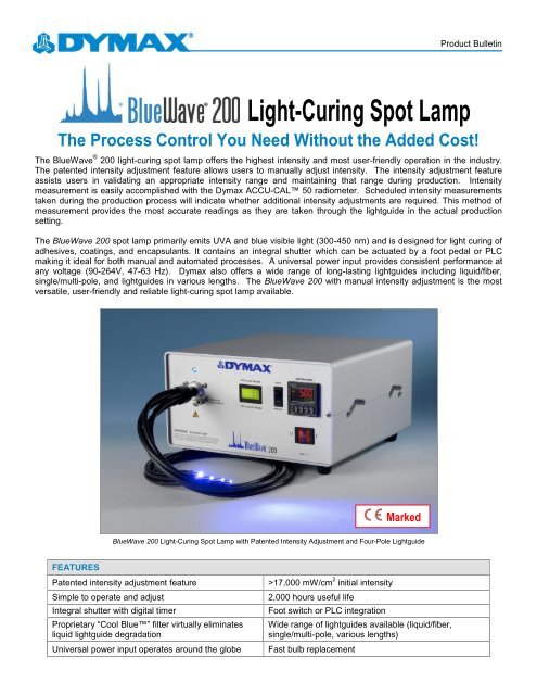 Light-Curing Spot Lamp