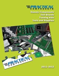 Dummy Components Test Boards Training Aids Tools and Supplies 2011–2012