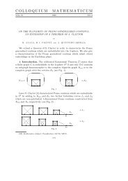 ON THE PLANARITY OF PEANO GENERALIZED CONTINUA: AN ...