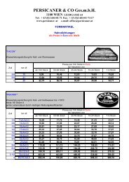 PERSICANER & CO Ges.mbH 1100 WIEN LEEBGASSE 64