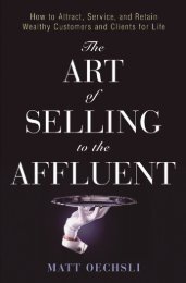 SELLING TO THE AFFLUENT